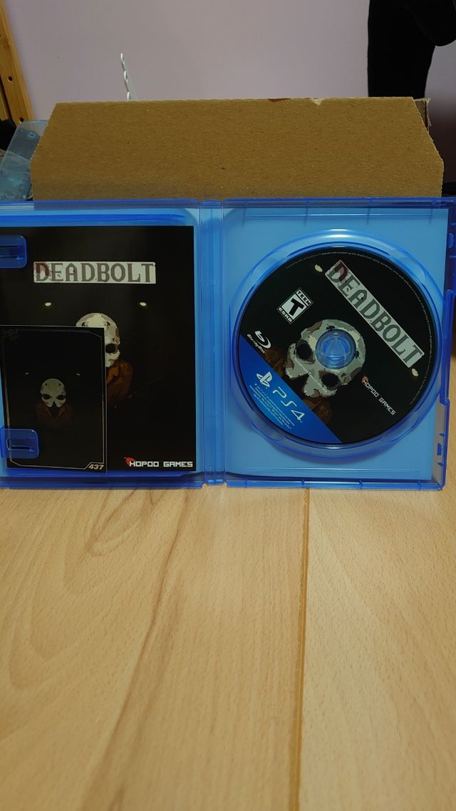 Deadbolt PS4 Limited Run