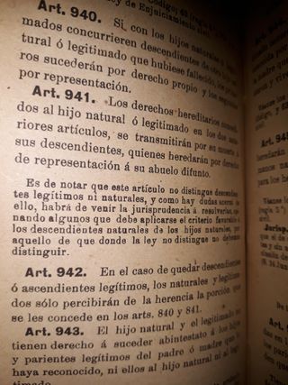 CÓDIGO CIVIL ESPAÑOL 1907 MADRID - COMPLETADo