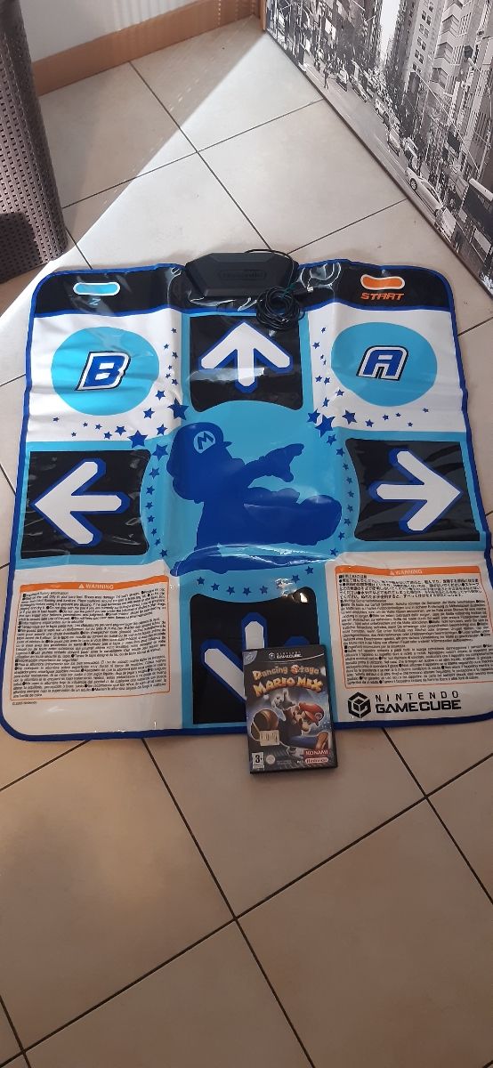 dancing stage mario mix gamecube nintendo e tappet