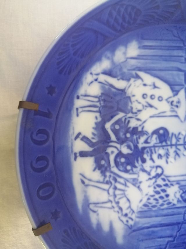 Piatto in porcellana Copenaghen