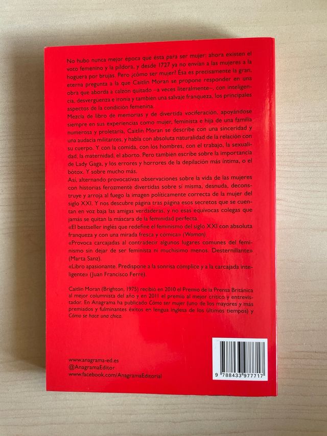 cómo ser mujer - caitlin moran