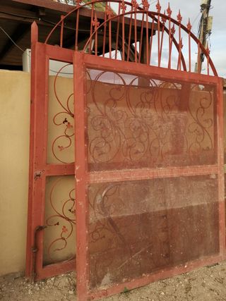 Porton Cancela de parcela