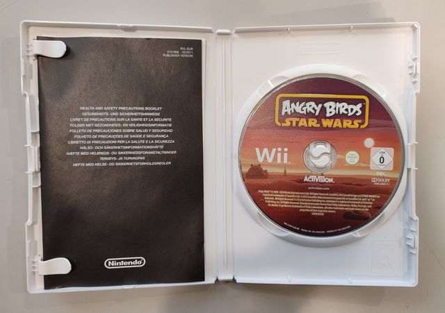 Angry birds juego Wii