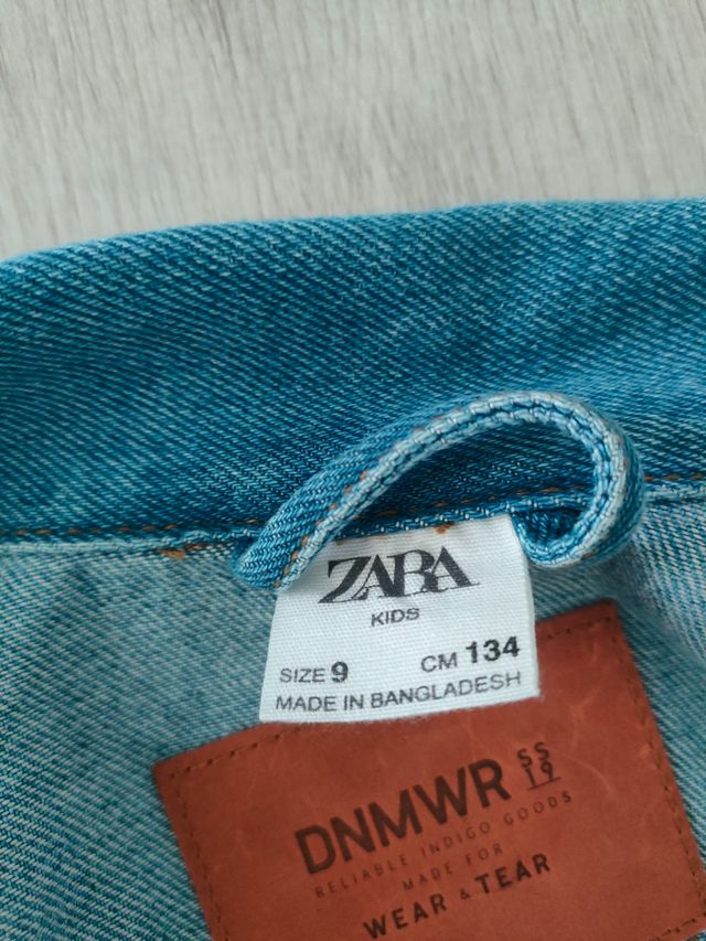 Cazadora vaquera Zara