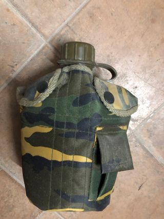 Borraccia militare plastica