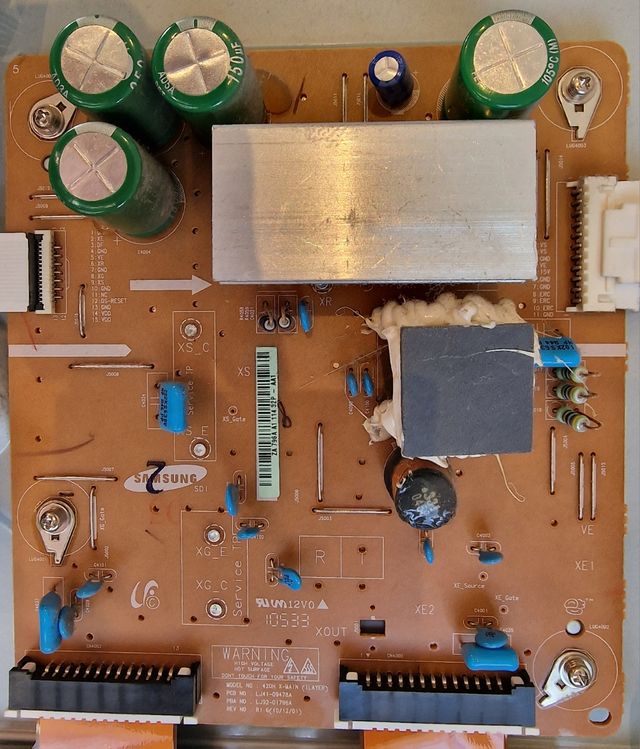 Placas y demás tv samsung