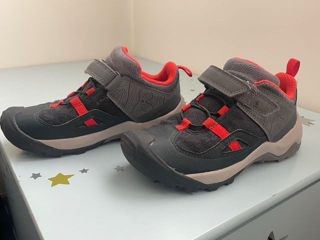 Zapatillas de montaña y trekking Niño velcro