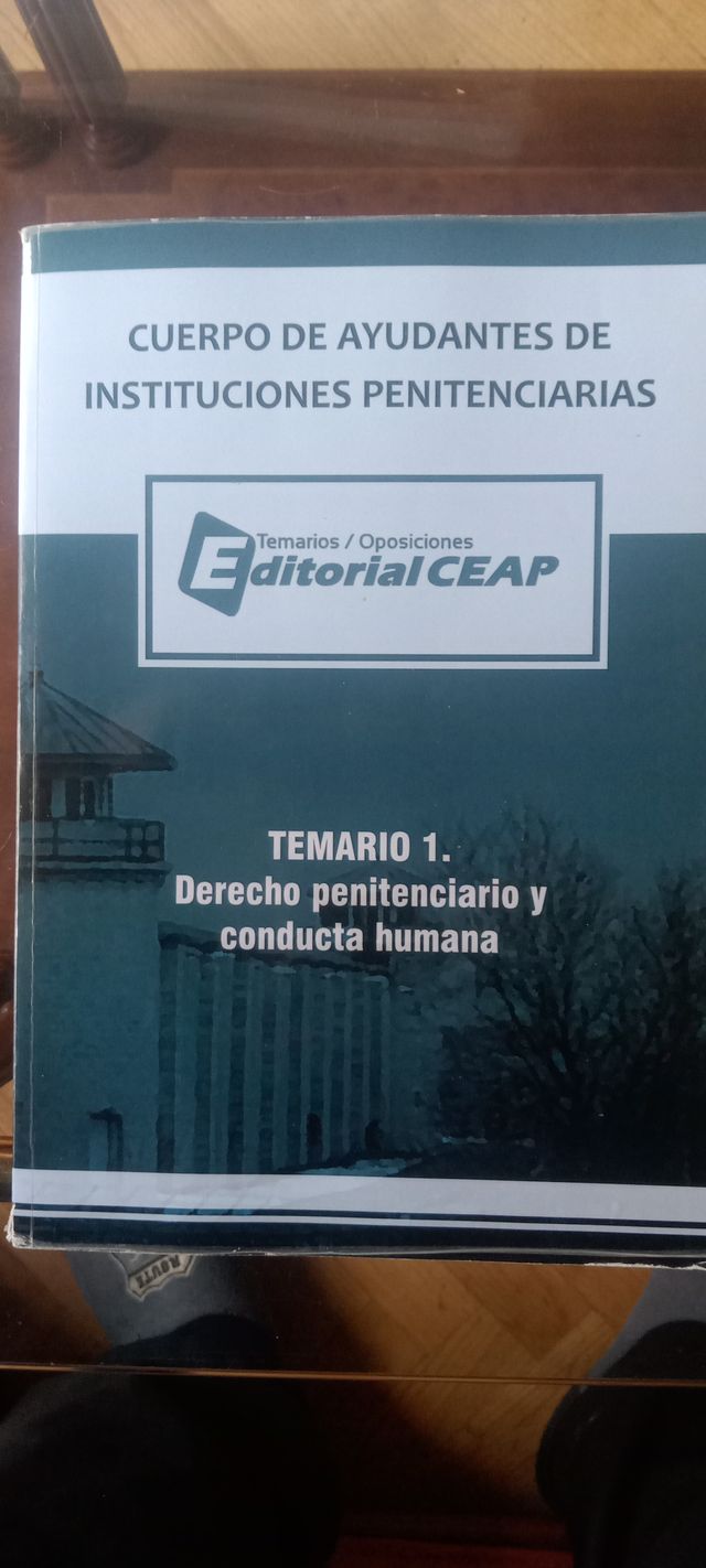 temario funcionario de prisiones