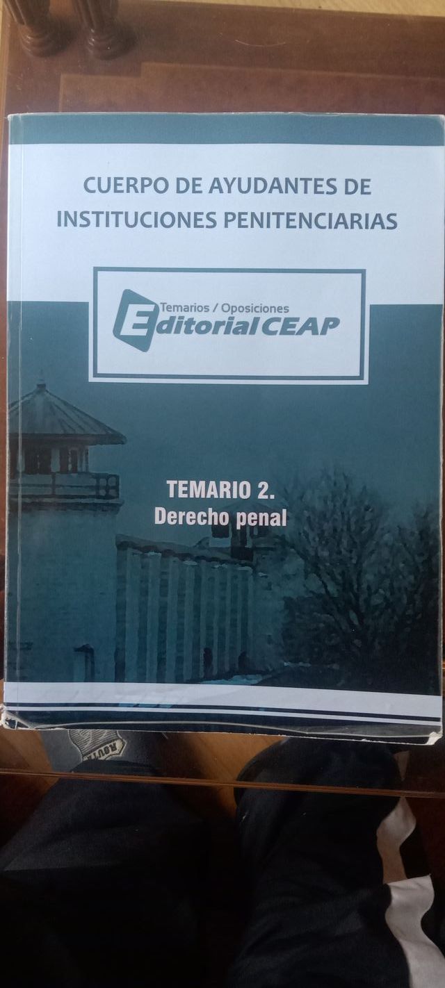 temario funcionario de prisiones