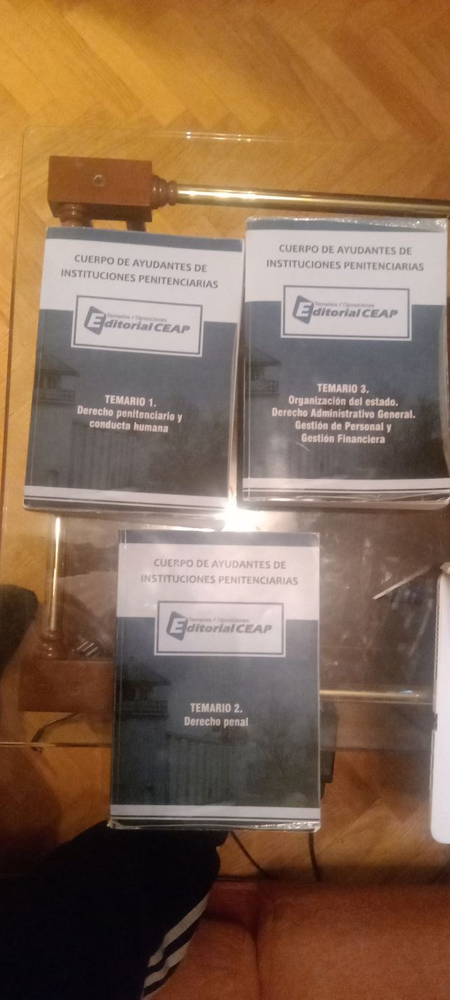 temario funcionario de prisiones