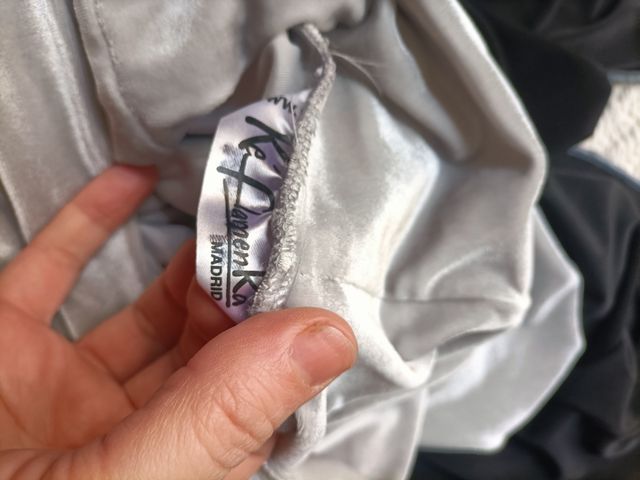 Falda de flamenco o danza estilizada