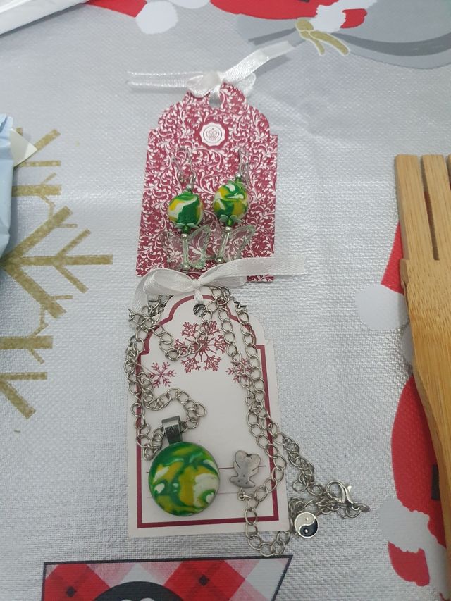 Conjunto cadena y pendientes