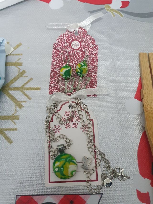 Conjunto cadena y pendientes