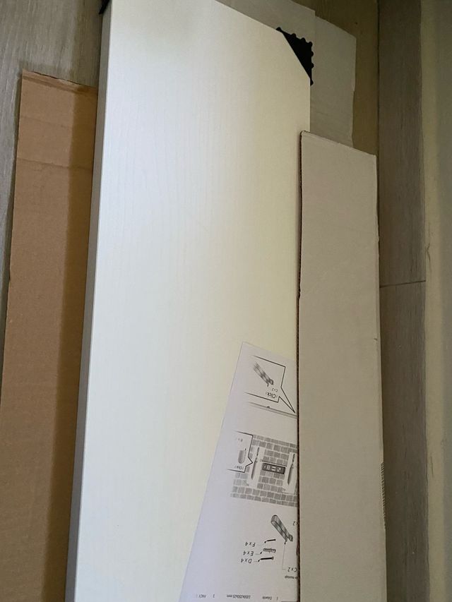 tabla blanca para repisa ha estrenar