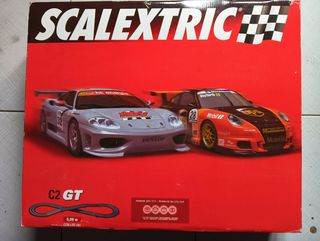 Scalextric circuito C2 GT con 1 coche