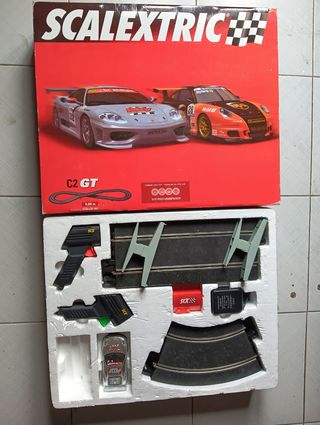 Scalextric circuito C2 GT con 1 coche