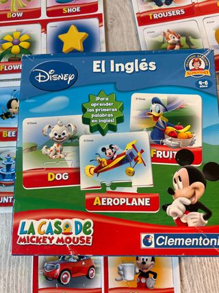 Puzzle Disney Aprende inglés
