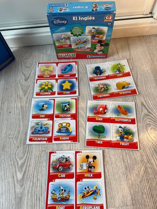Puzzle Disney Aprende inglés