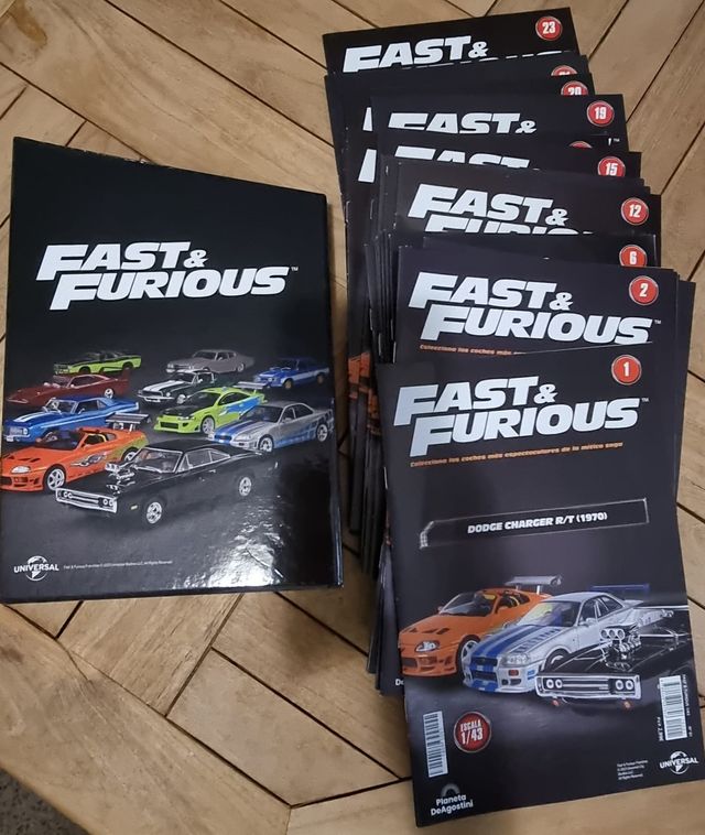 COLECCIÓN COCHES FAST & FURIOUS A ESCALA 1/43
