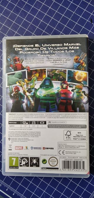 Juego Lego Marvel Super Heroes Switch