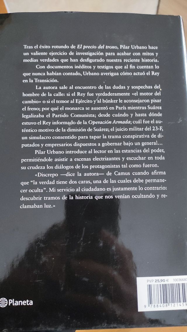 Libro La gran desmemoria de Pilar Urbano