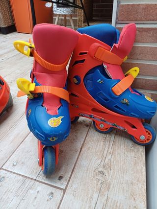 Patines + casco 