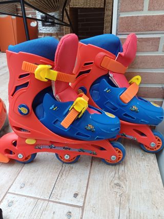 Patines + casco 
