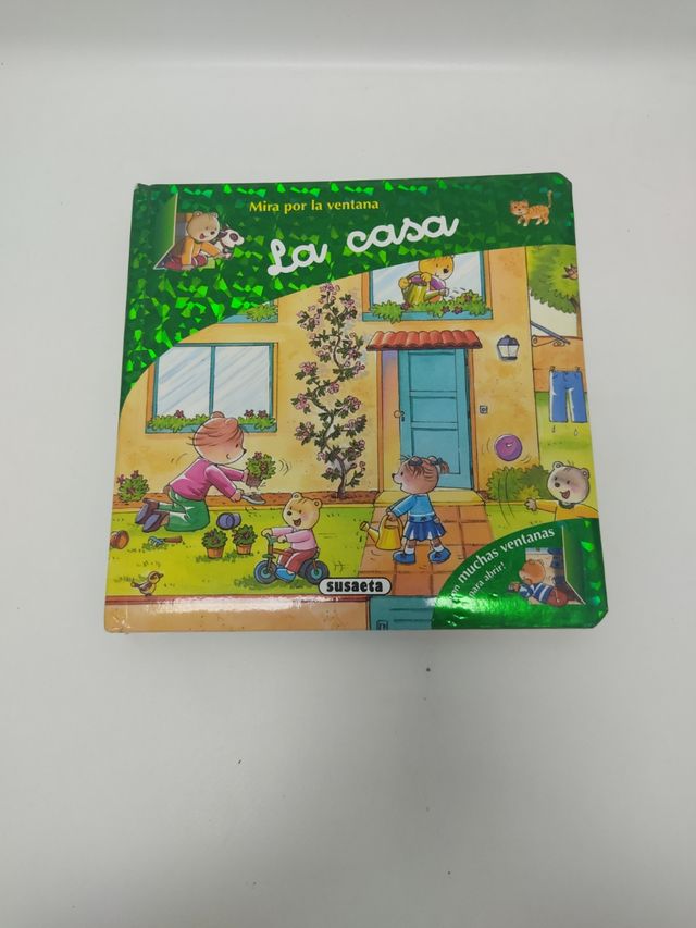 Libro infantil la casa con ventanas
