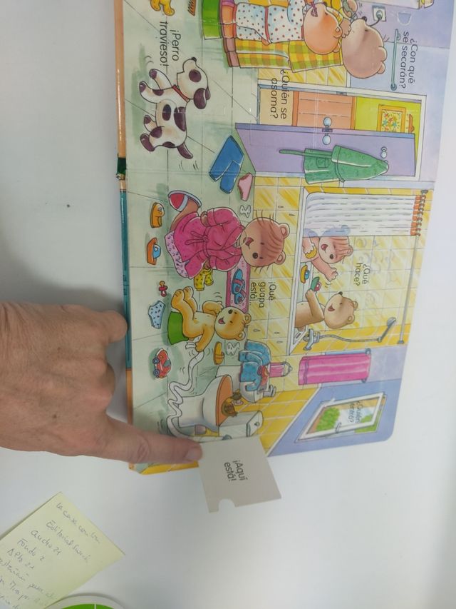 Libro infantil la casa con ventanas