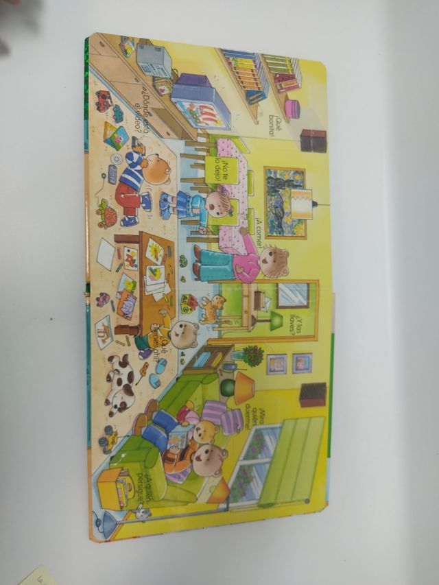 Libro infantil la casa con ventanas
