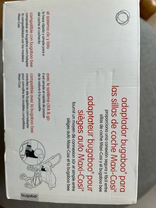 Adaptadores Bugaboo para Maxi-Cosi