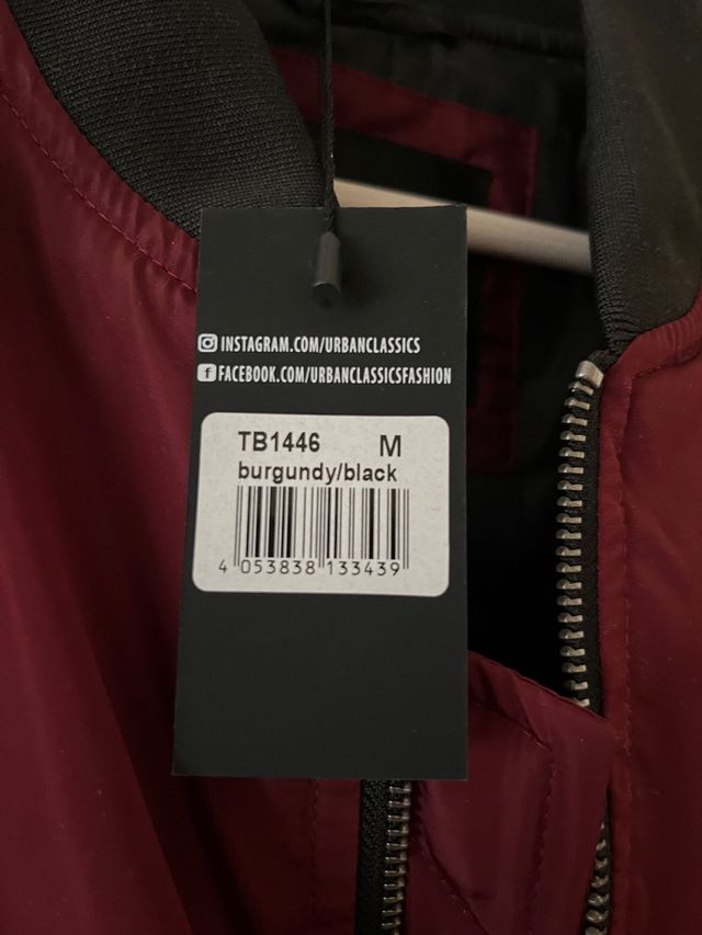 Bomber Urban Classics Nueva con etiqueta