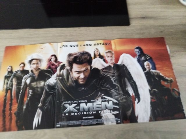 Poster película ,x men Matrix piratas del caribe
