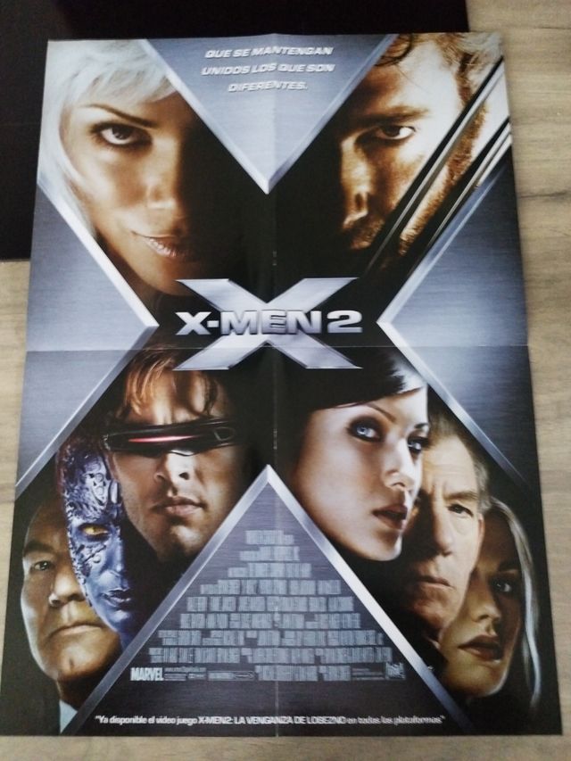 Poster película ,x men Matrix piratas del caribe