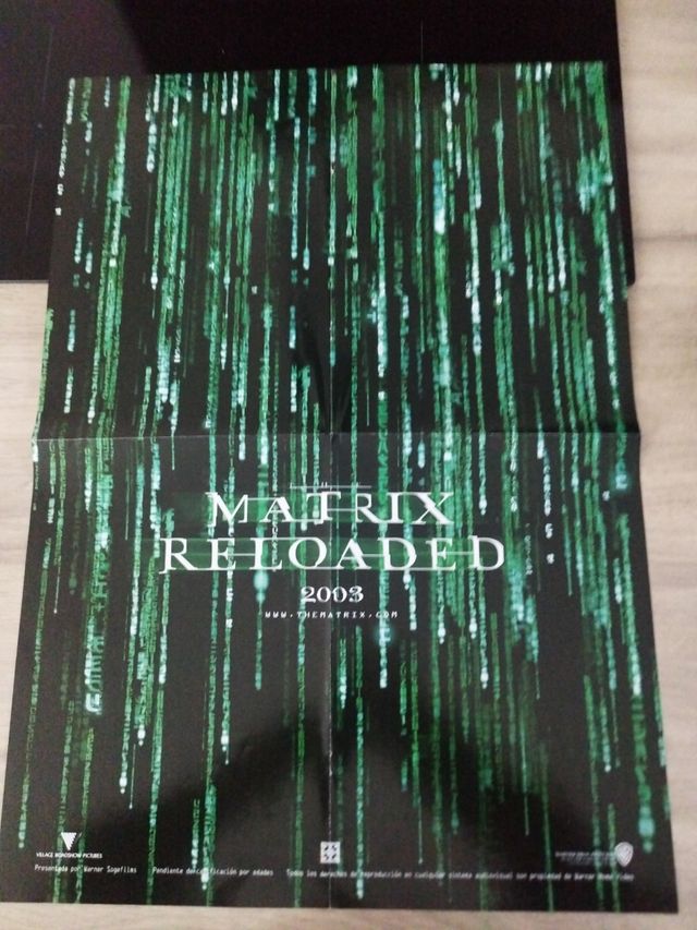 Poster película ,x men Matrix piratas del caribe