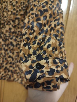 Blusa de leopardo de Zara
