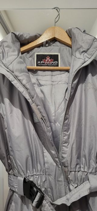 Mono esquí niña gris 8 años