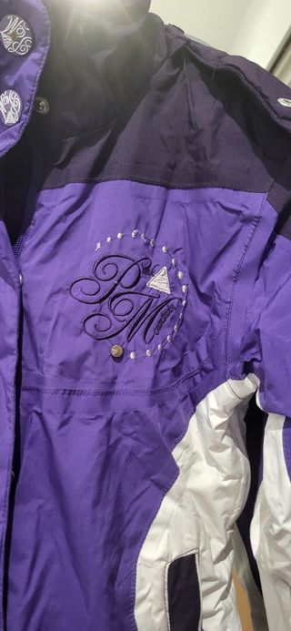 Chaqueta esquí niña 10 años morada