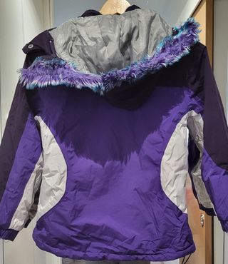 Chaqueta esquí niña 10 años morada