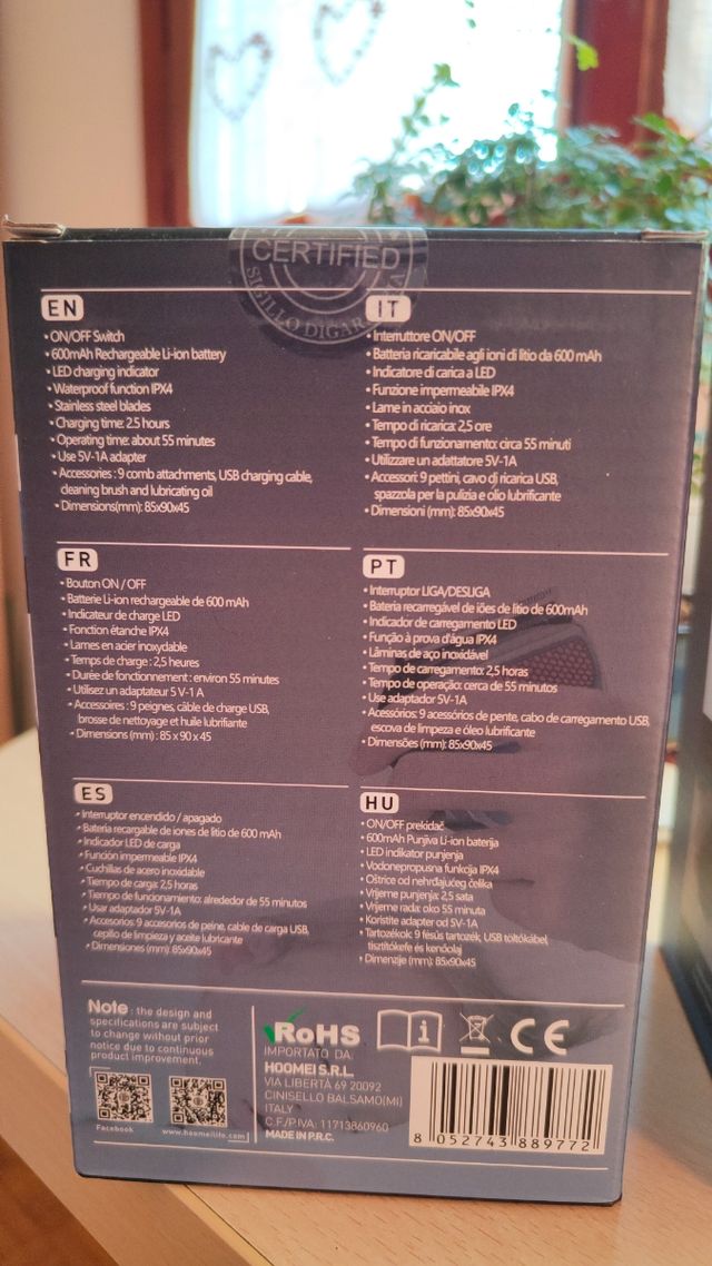 Taglia capelli NUOVO