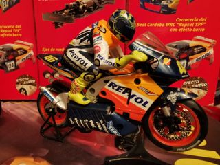Scalextric Motogp Valentino Rossi y Max Biaggi