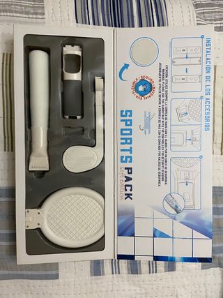 Wii Sports Pack raqueta, golf, beisbol