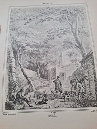 Lámina de Deià