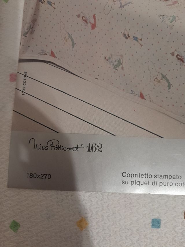 Nuovo Copriletto singolo anni 70