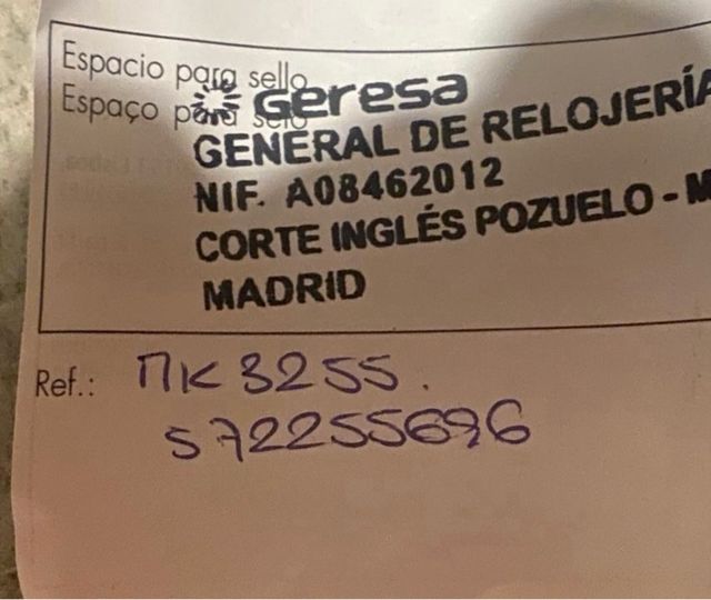 Reloj caballero Fossil. Nuevo