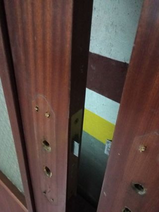 Puertas sapeli con cristal o ciega