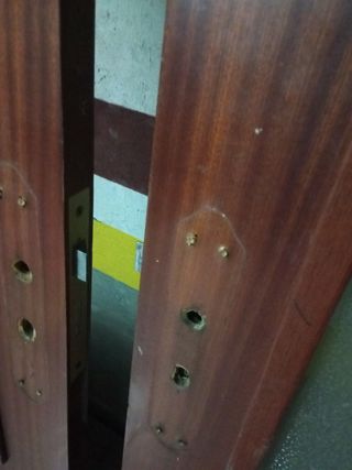 Puertas sapeli con cristal o ciega