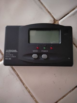 Afinador guitarra