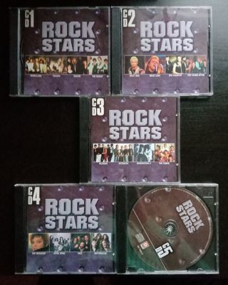 Box 5 CDs ROCK STARS