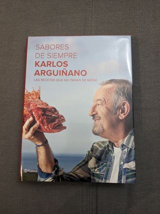 Libro cocina de Karlos Arguiñano